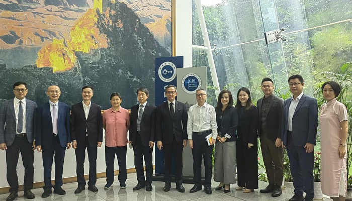 Singapore Institute of International Affairs Delegation Visited CDI 0523